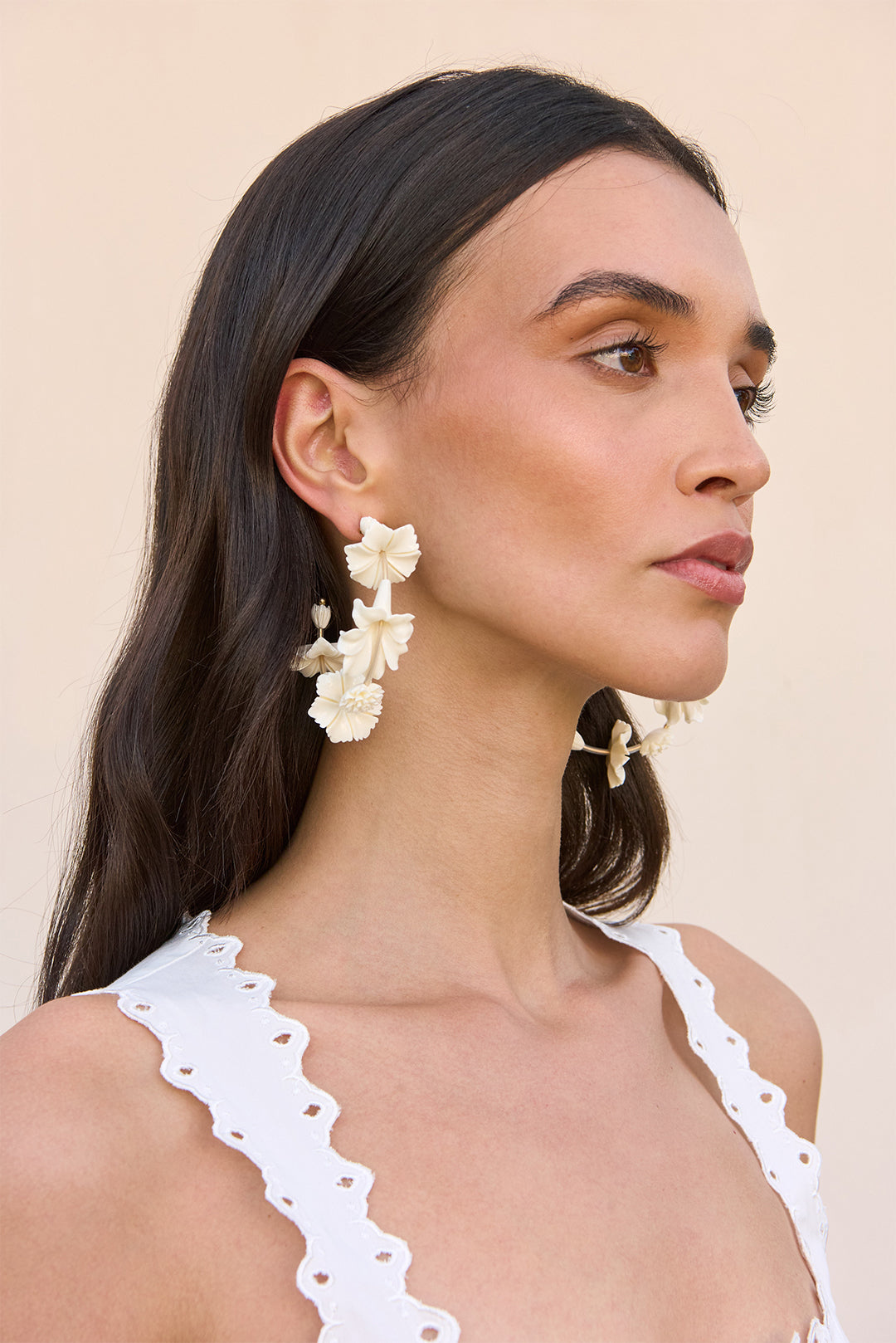 KELLI EARRING - IVORY