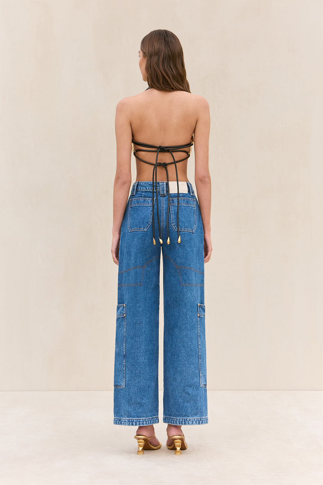 FARFALLA BRALETTE - ANTIQUE BRASS