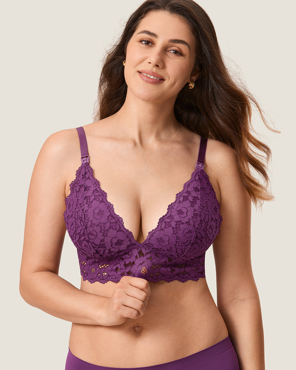 Lace Nursing Bralette