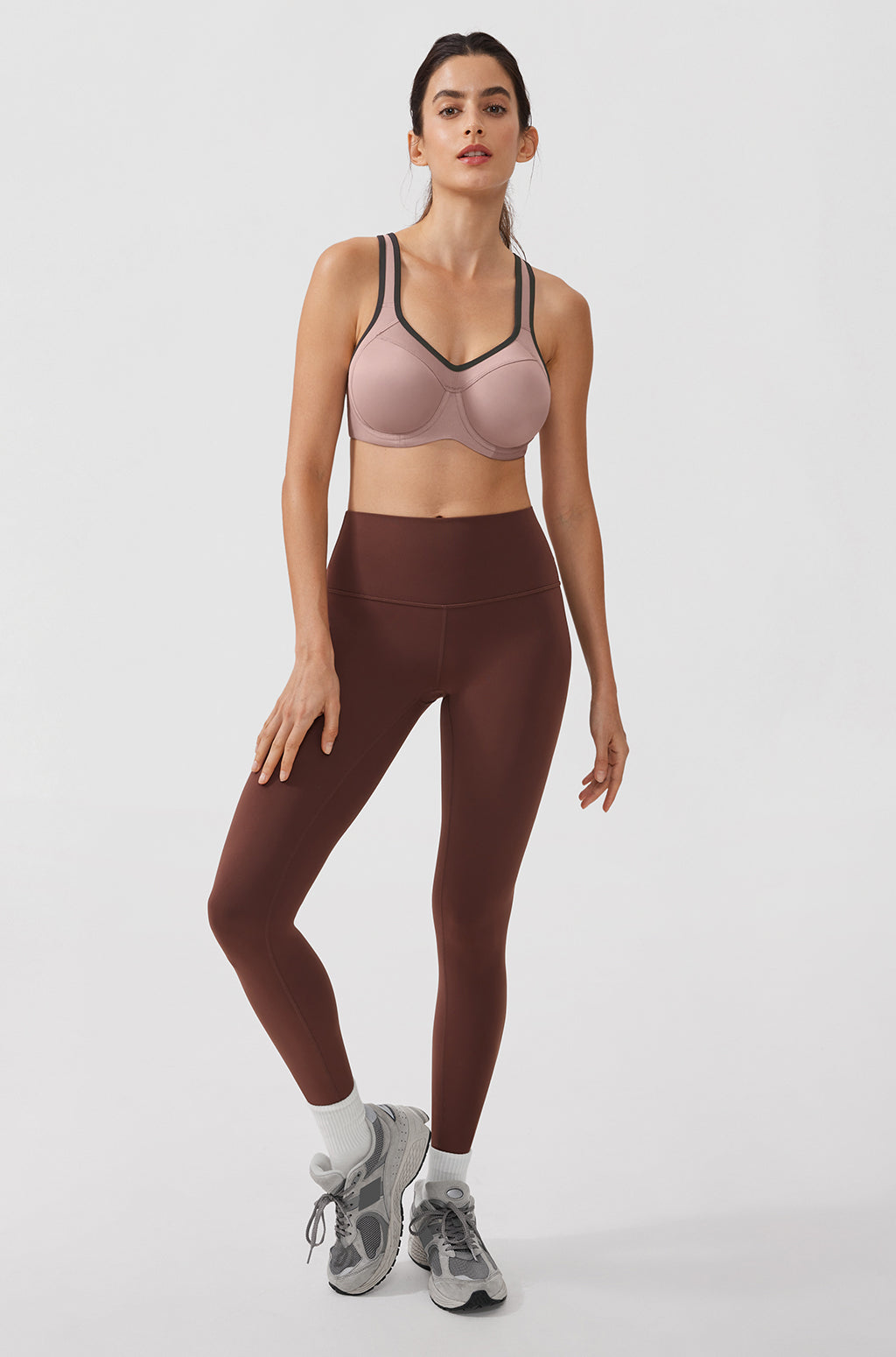 Racerback Underwire Sports Bra