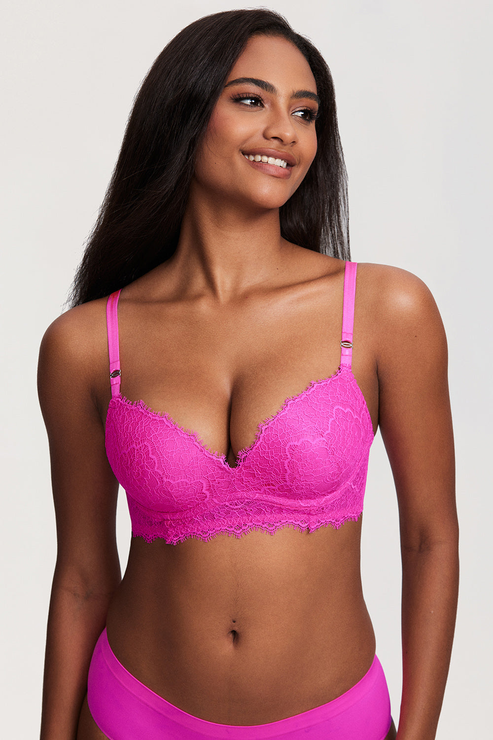 SUNDAY ROSY™ Lace Wireless Push Up Bra