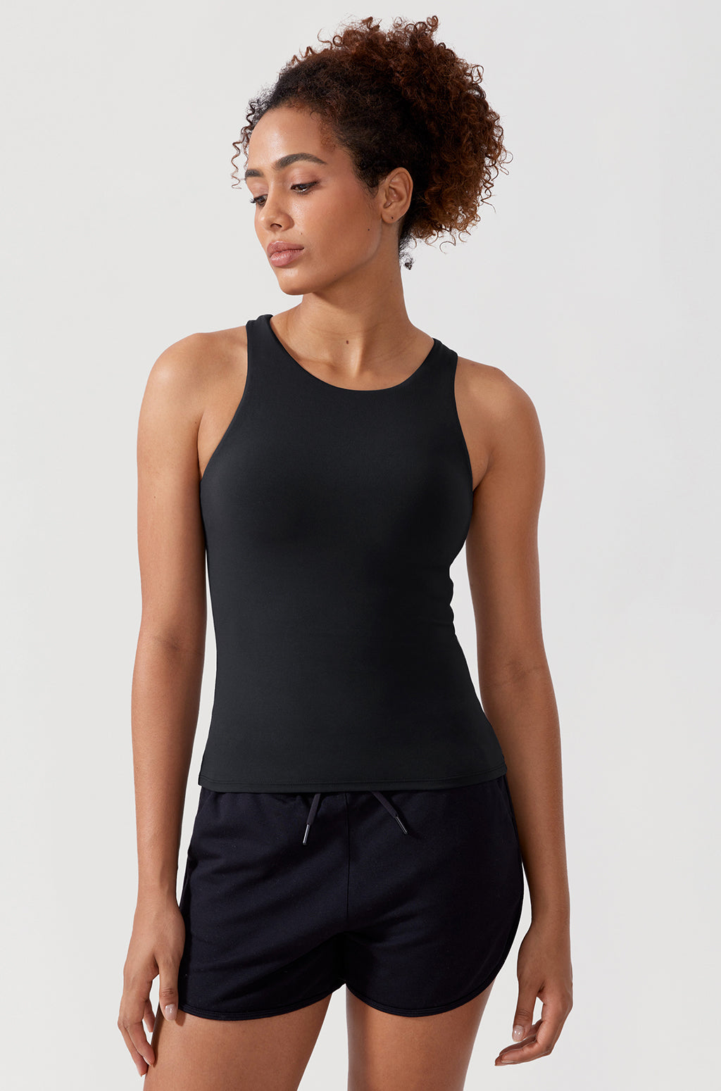 Waist Length Racerback Tank Top
