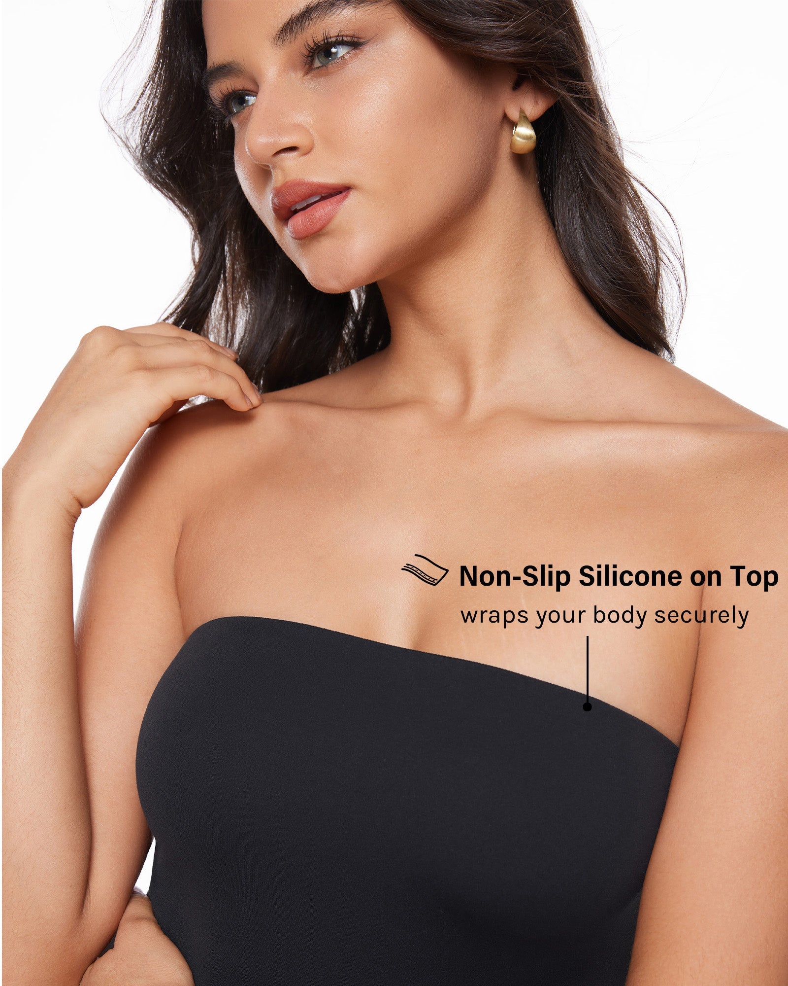 Natrelax™ Strapless Flare Legging Jumpsuit