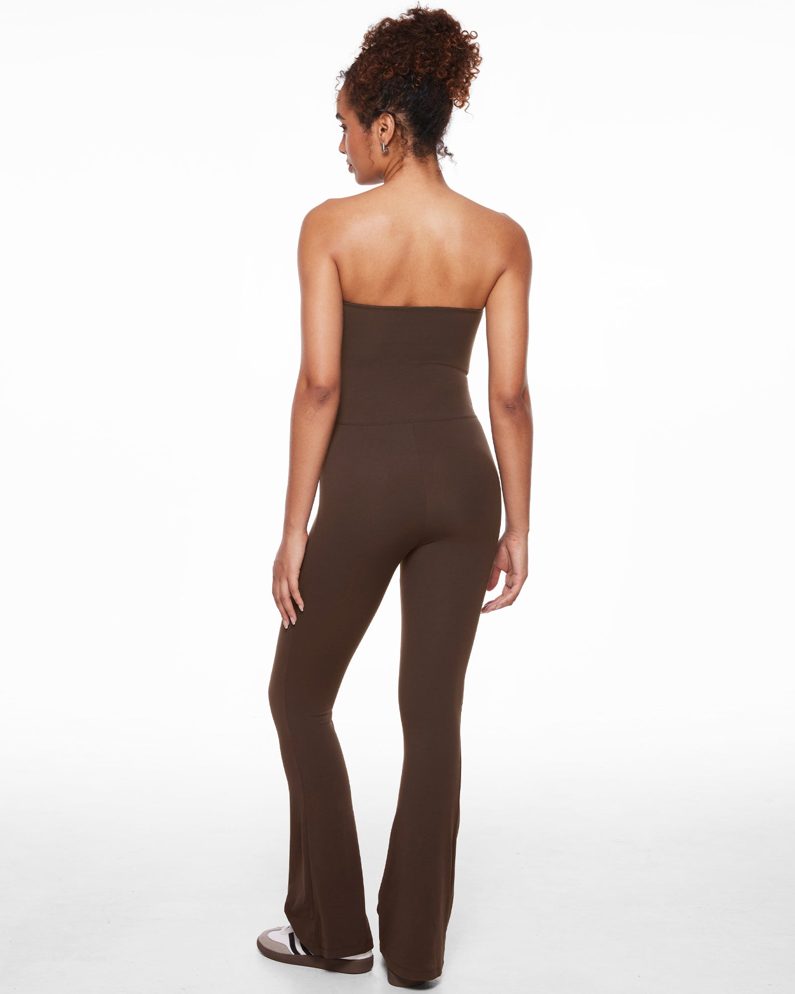 Natrelax™ Strapless Flare Legging Jumpsuit