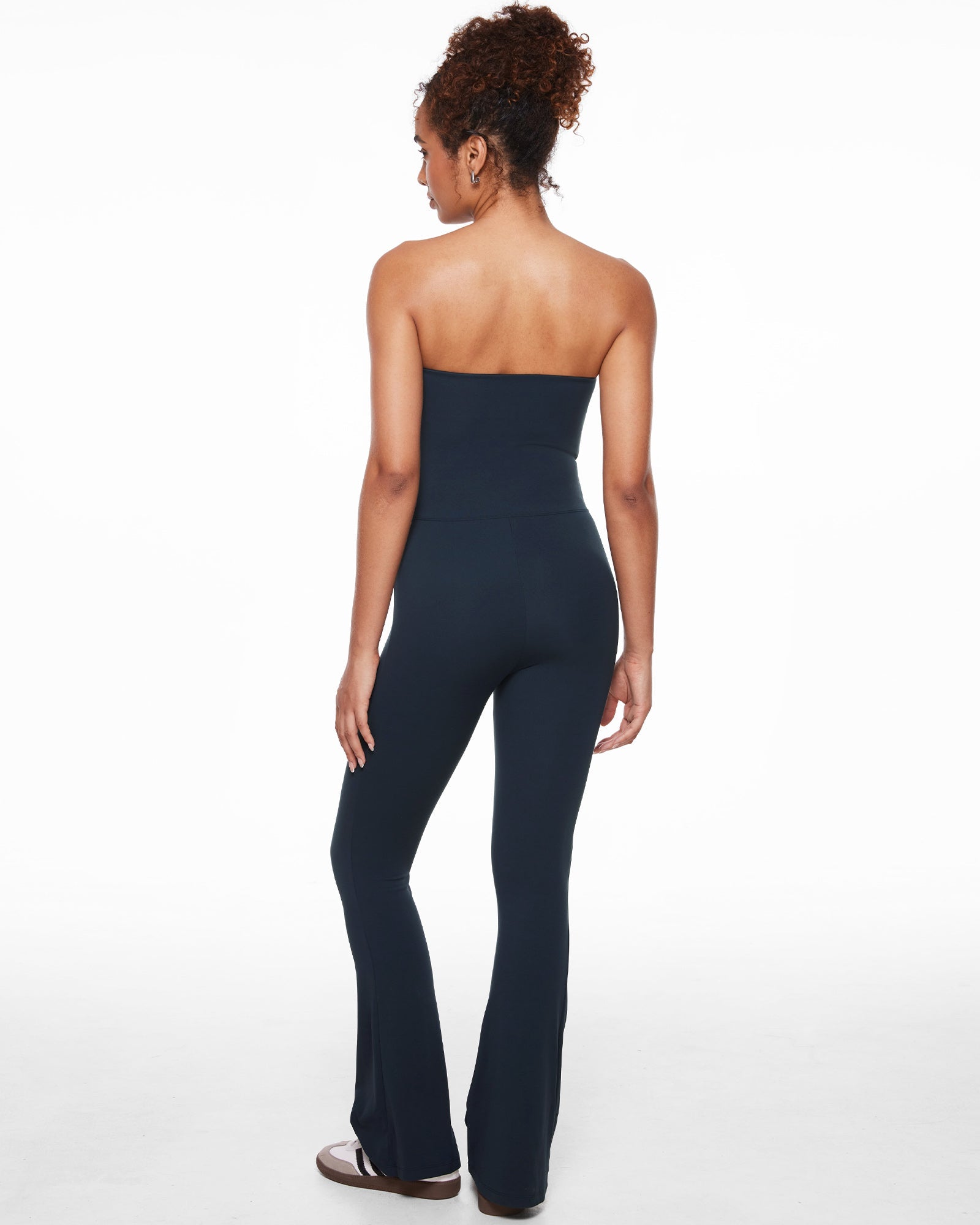 Natrelax™ Strapless Flare Legging Jumpsuit