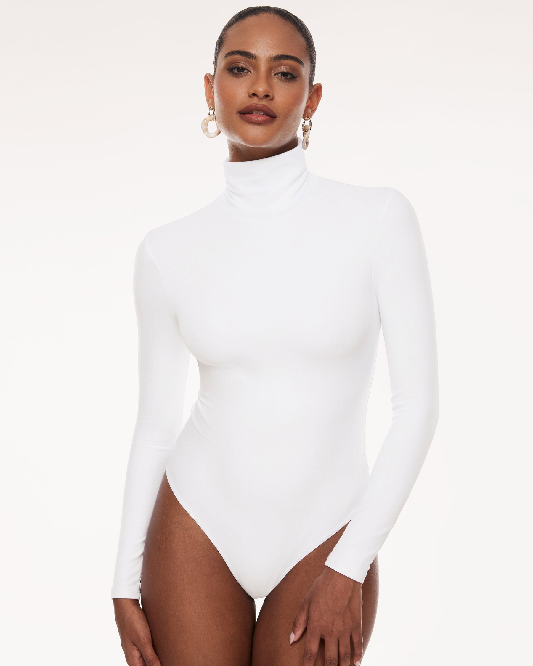 Turtleneck Long Sleeve Bodysuit