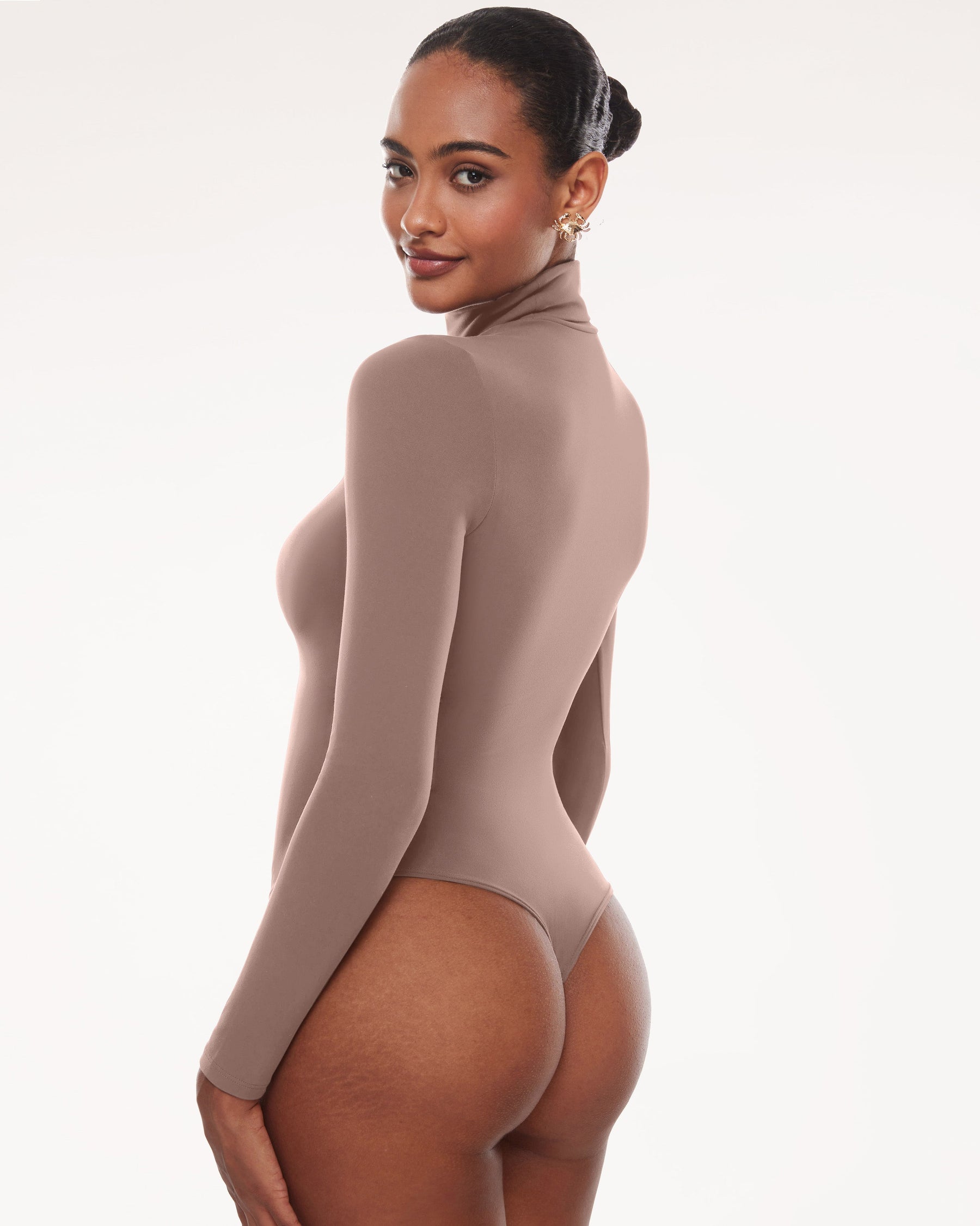 Turtleneck Long Sleeve Bodysuit