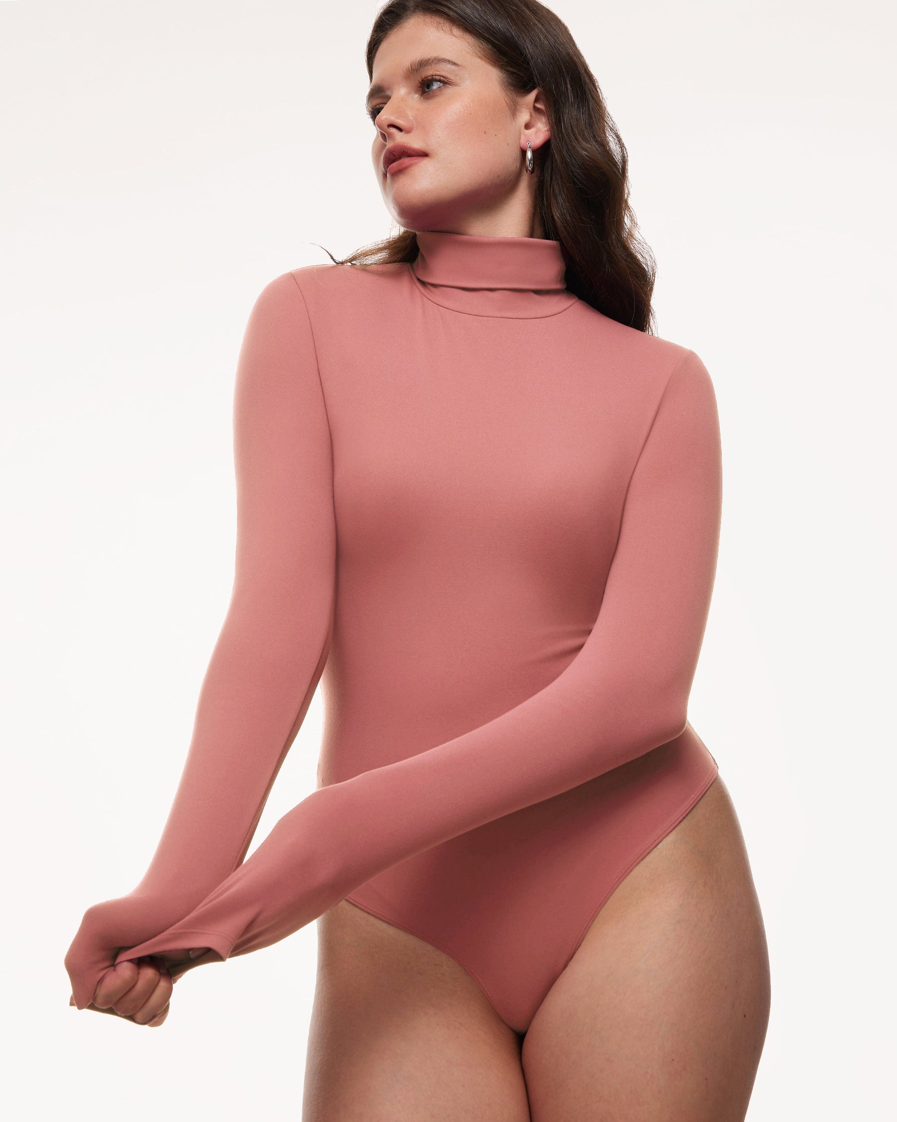 Turtleneck Long Sleeve Bodysuit