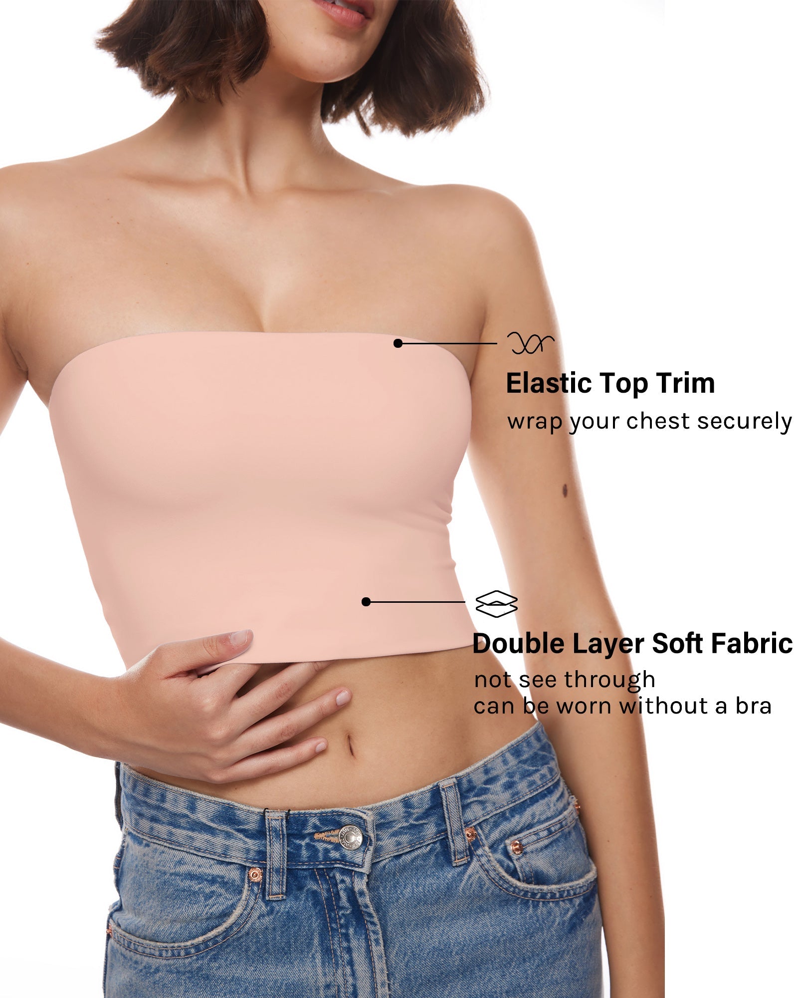 Natrelax™ Bandeau Crop Top