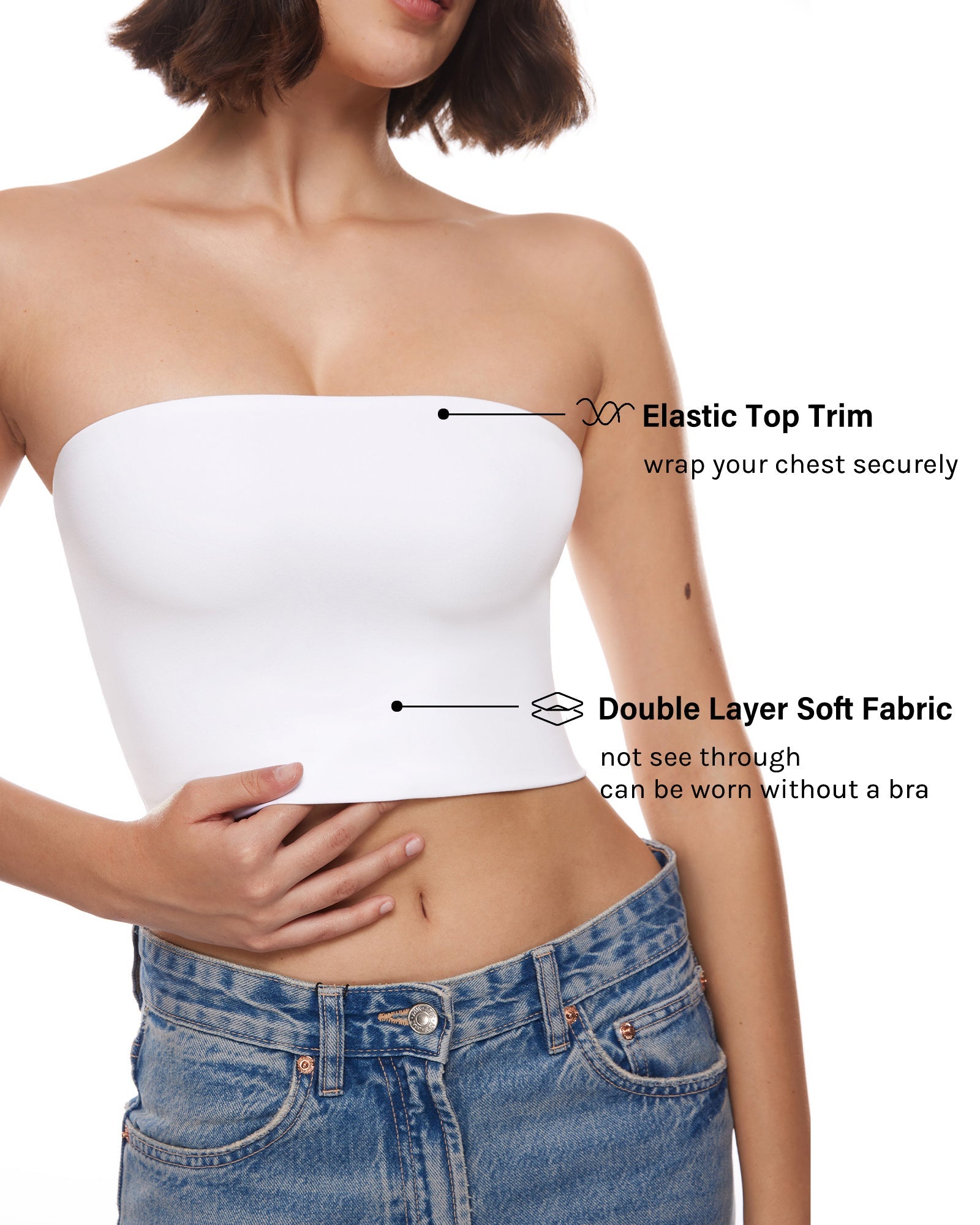 Natrelax™ Bandeau Crop Top