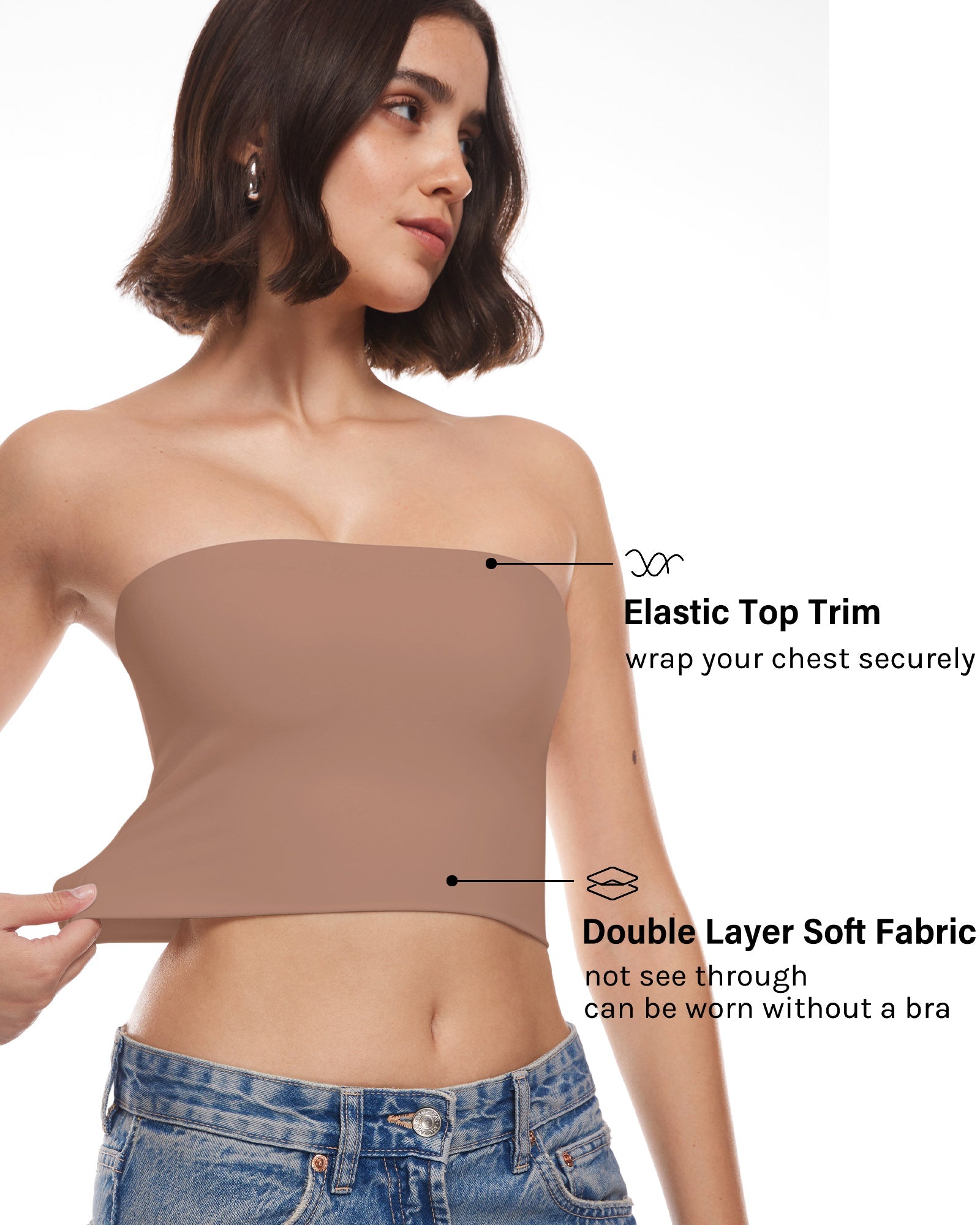 Natrelax™ Bandeau Crop Top