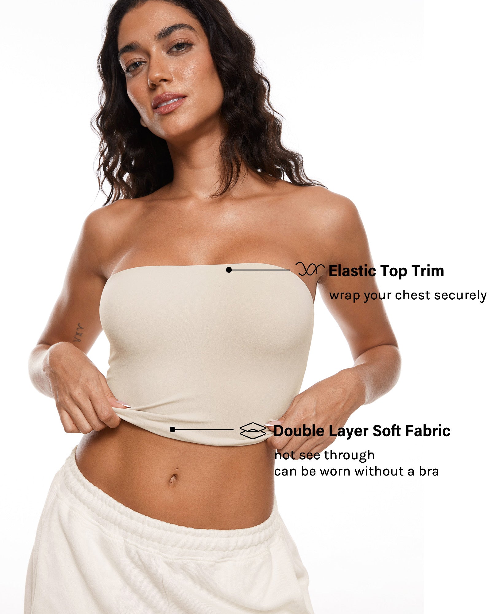 Natrelax™ Bandeau Crop Top