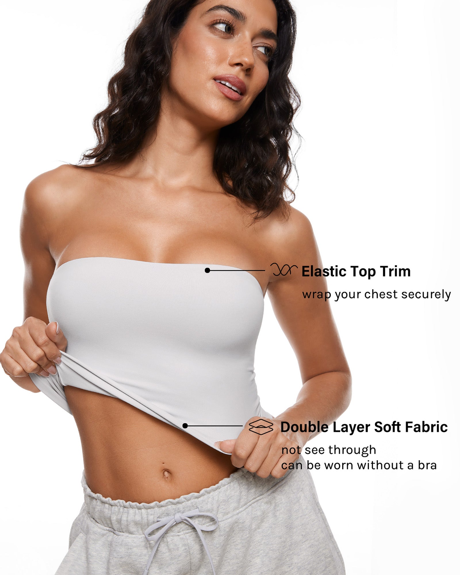 Natrelax™ Bandeau Crop Top