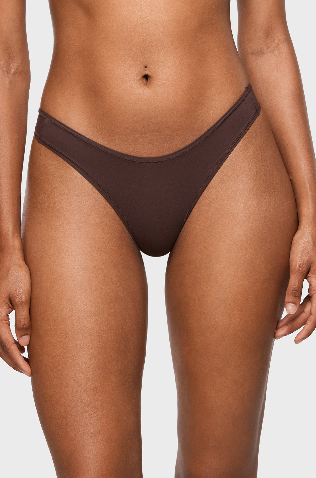 V-shaped Low Rise Thongs 3 Pack