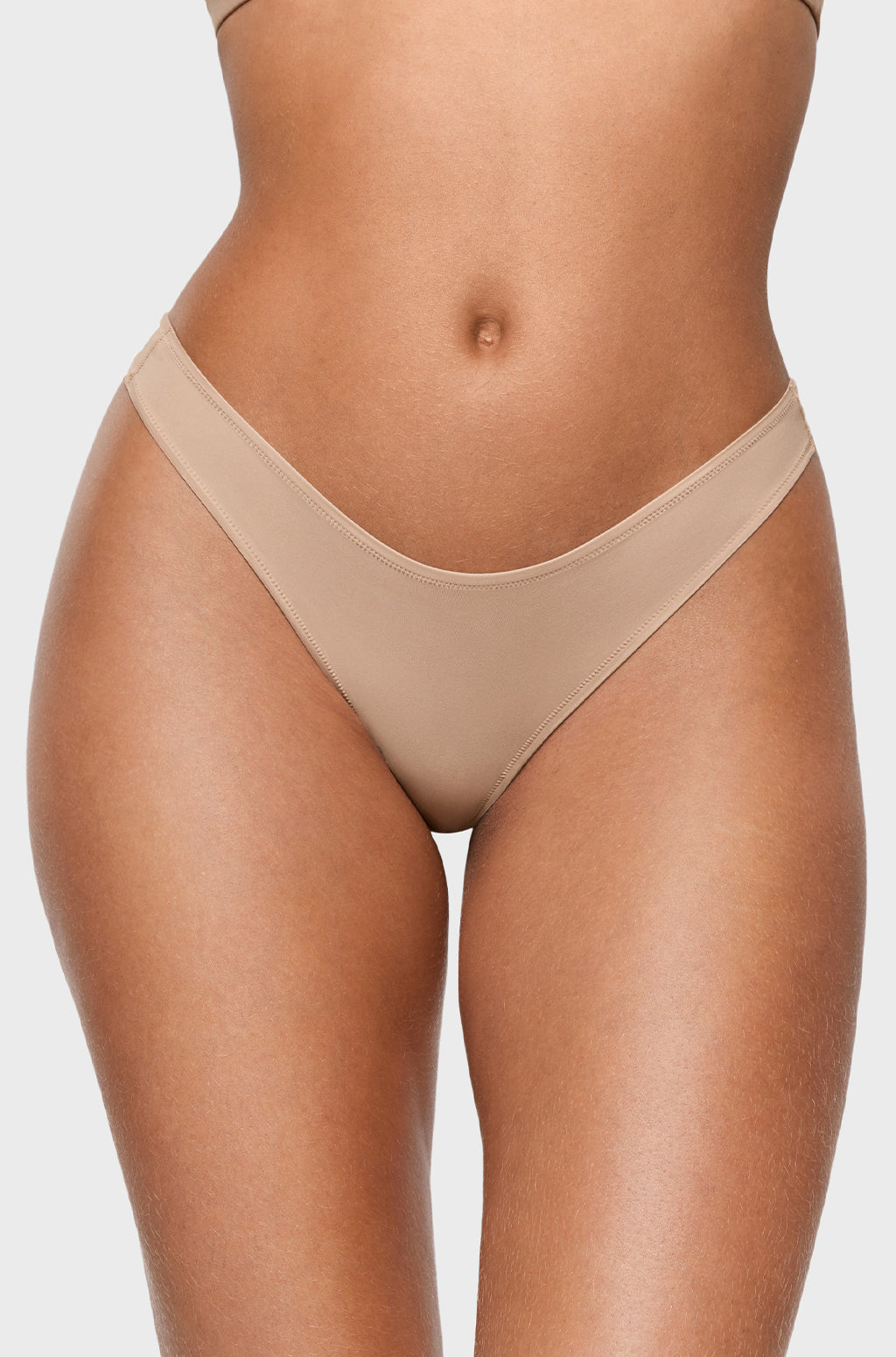 V-shaped Low Rise Thongs 3 Pack