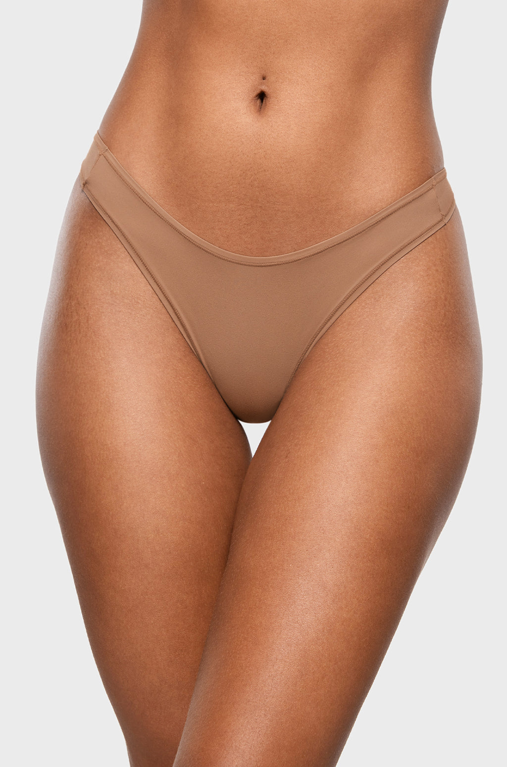 V-shaped Low Rise Thongs 3 Pack