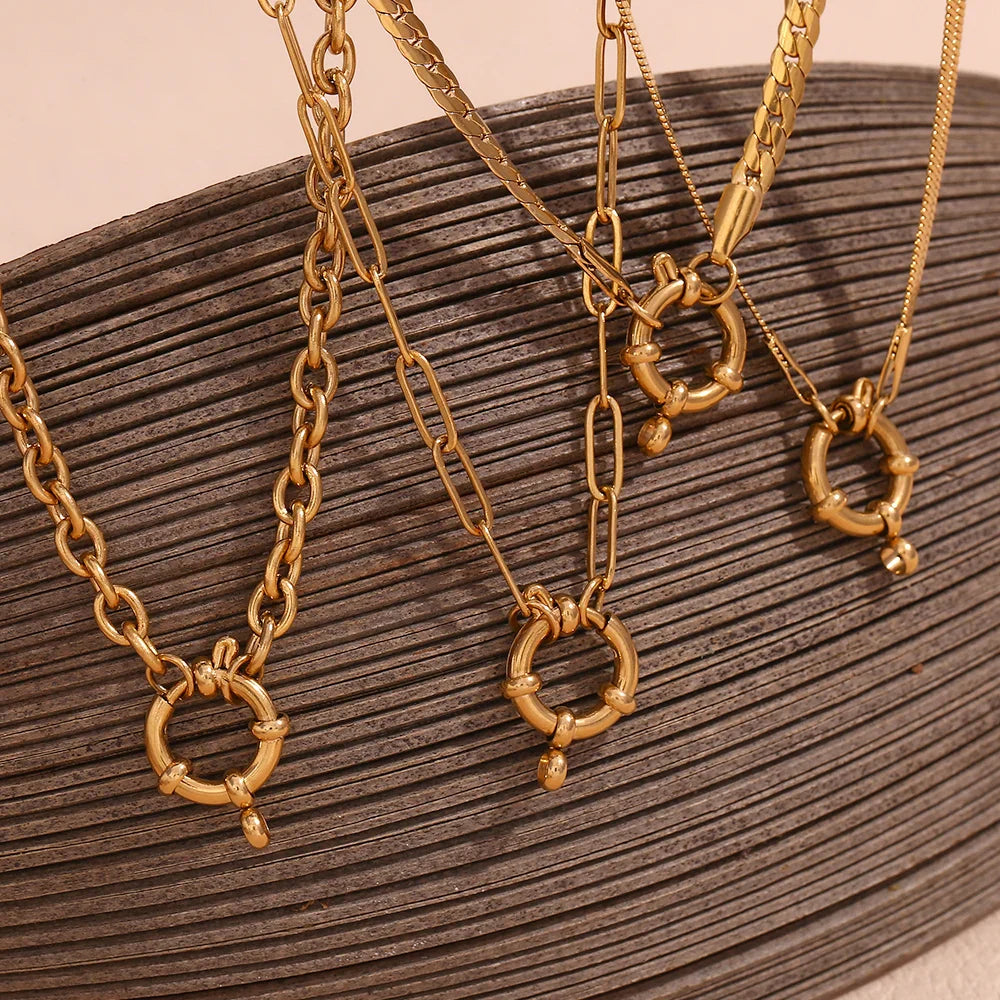 Colar Elegância Circular
