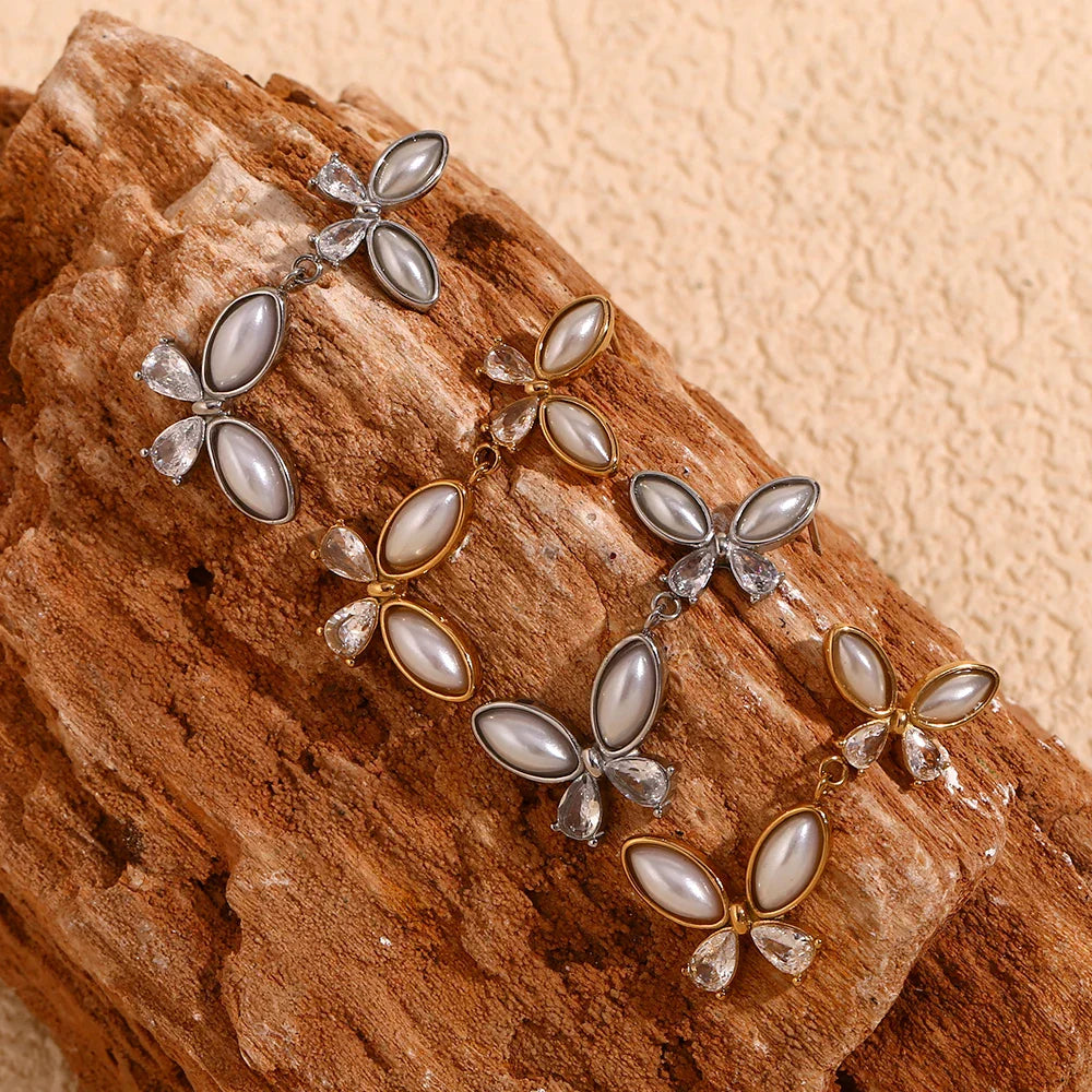 Brincos Borboleta Vintage