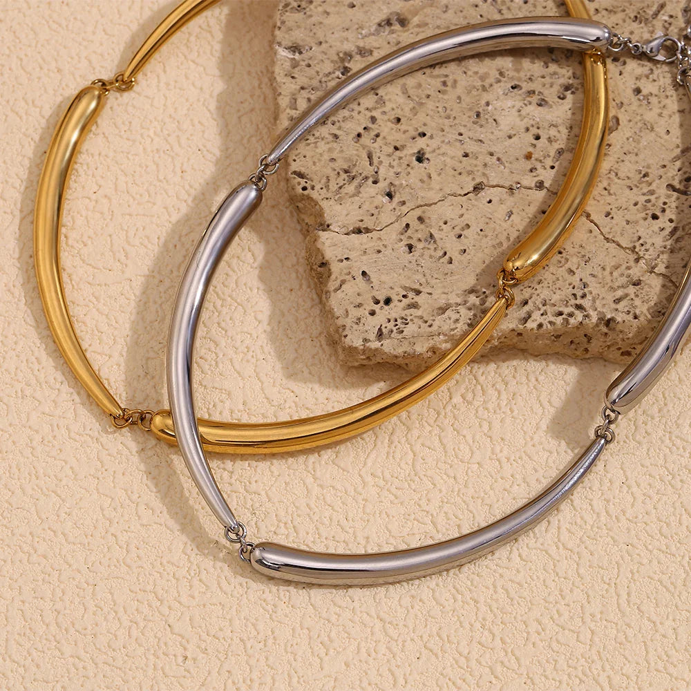 Colar Elegante Bambu