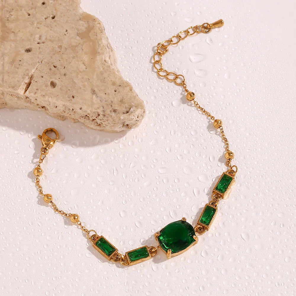 Pulseira Elegante Verde