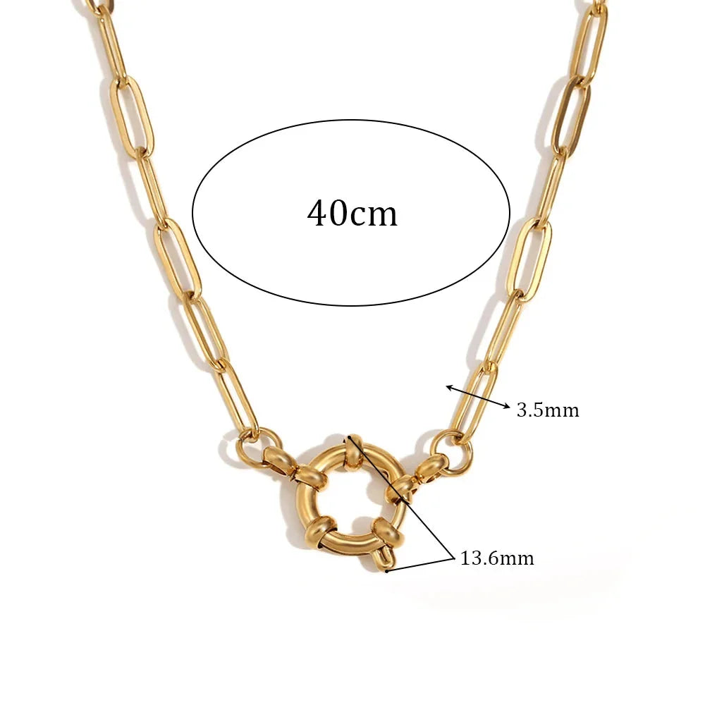Colar Elegância Circular