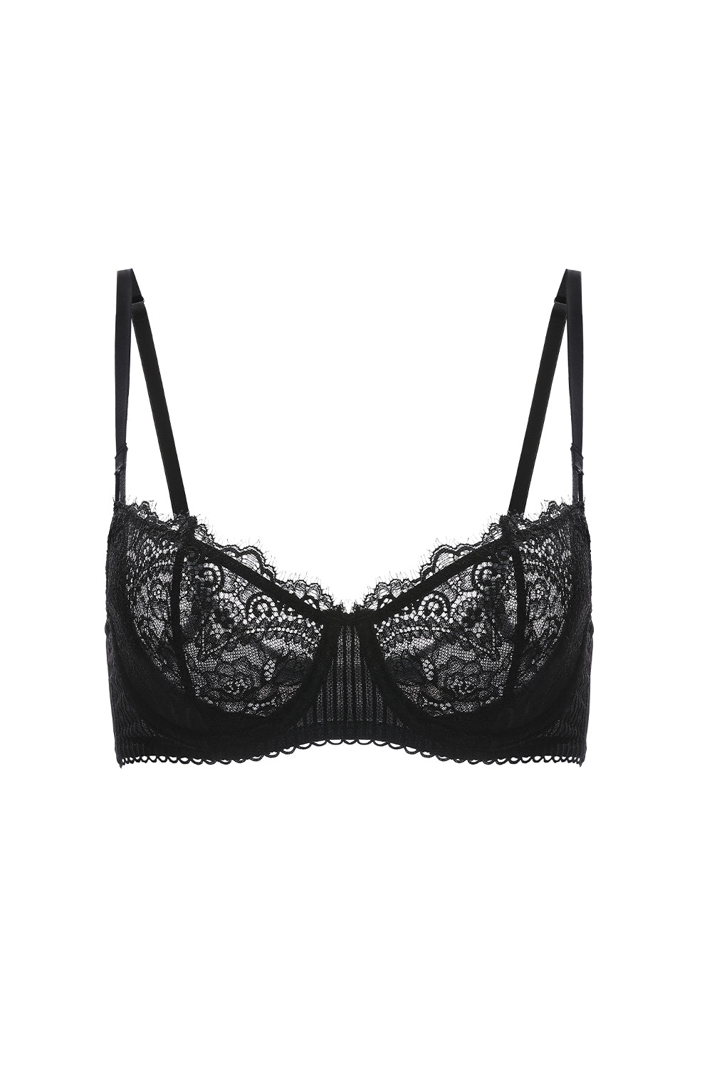 Sexy Lace Push Up Balconette Bra