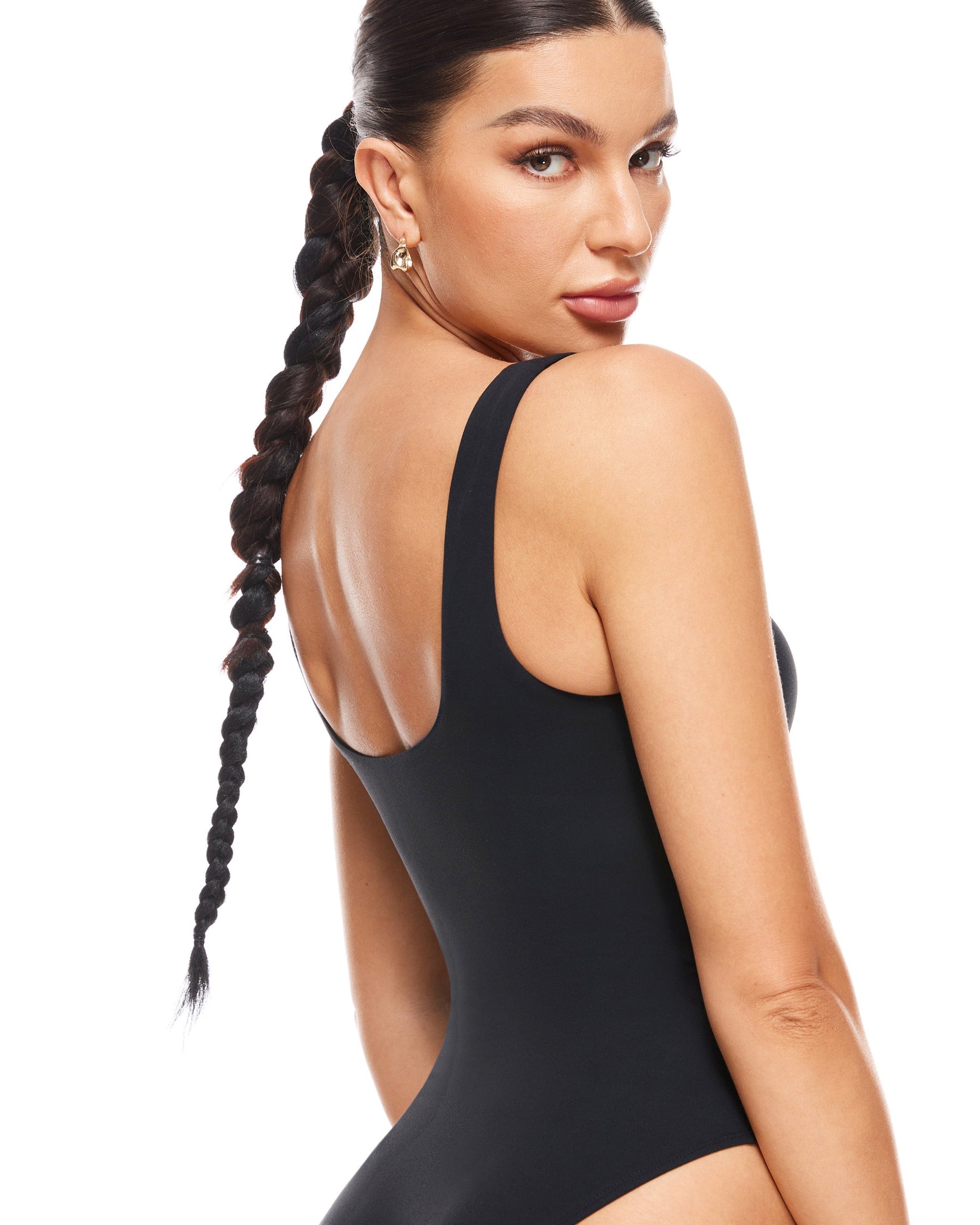Natrelax™ V Neck Sleeveless Bodysuit