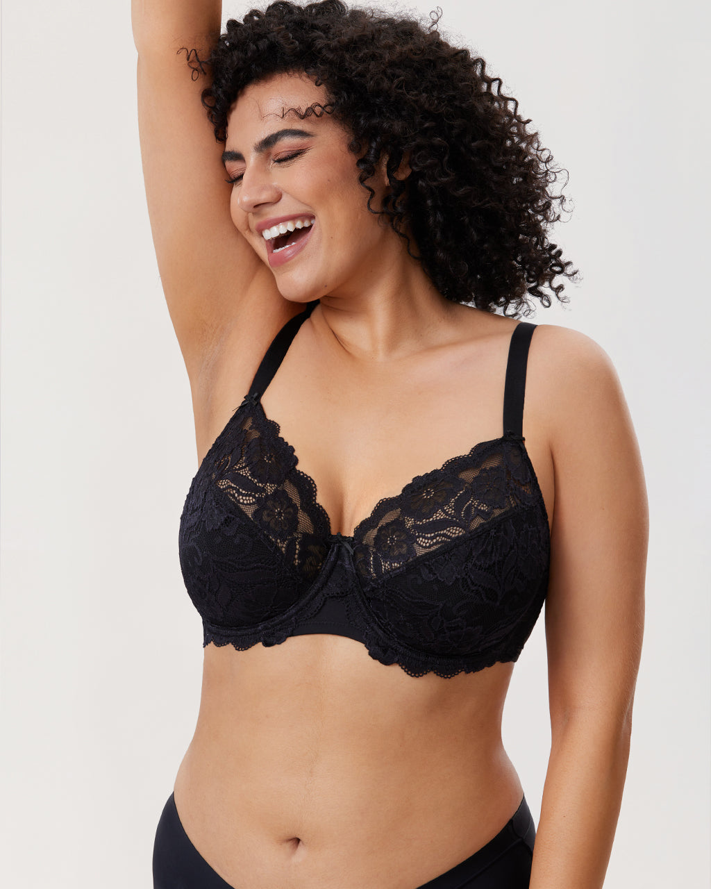 Floral Lace Underwired Bra
