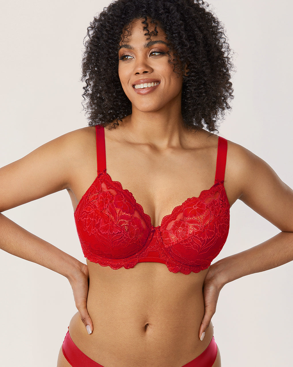 Floral Lace Underwired Bra