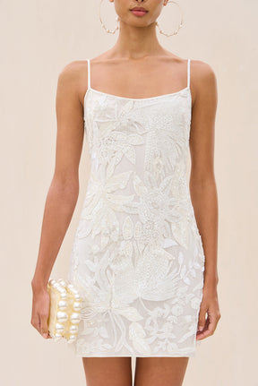 KEN DRESS - OFF WHITE