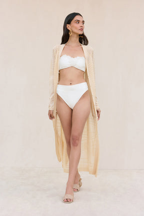 URSULA BIKINI BOTTOM - OFF WHITE