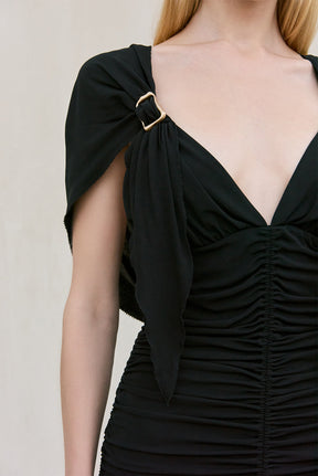CHARLENE GOWN - BLACK
