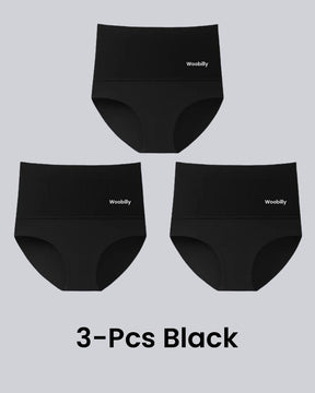 Woobilly® 3-Pack High Waisted Tummy Control Briefs