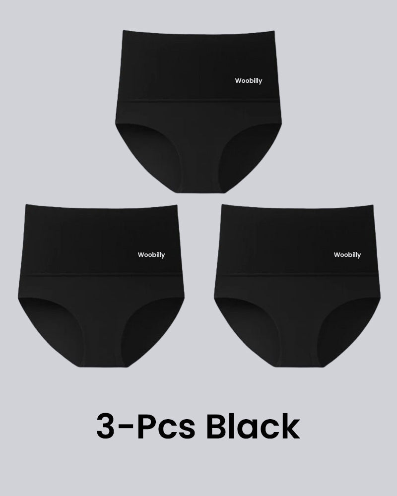 Woobilly® 3-Pack High Waisted Tummy Control Briefs