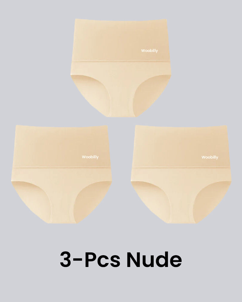 Woobilly® 3-Pack High Waisted Tummy Control Briefs