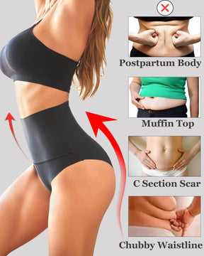 Woobilly® 3-Pack High Waisted Tummy Control Briefs