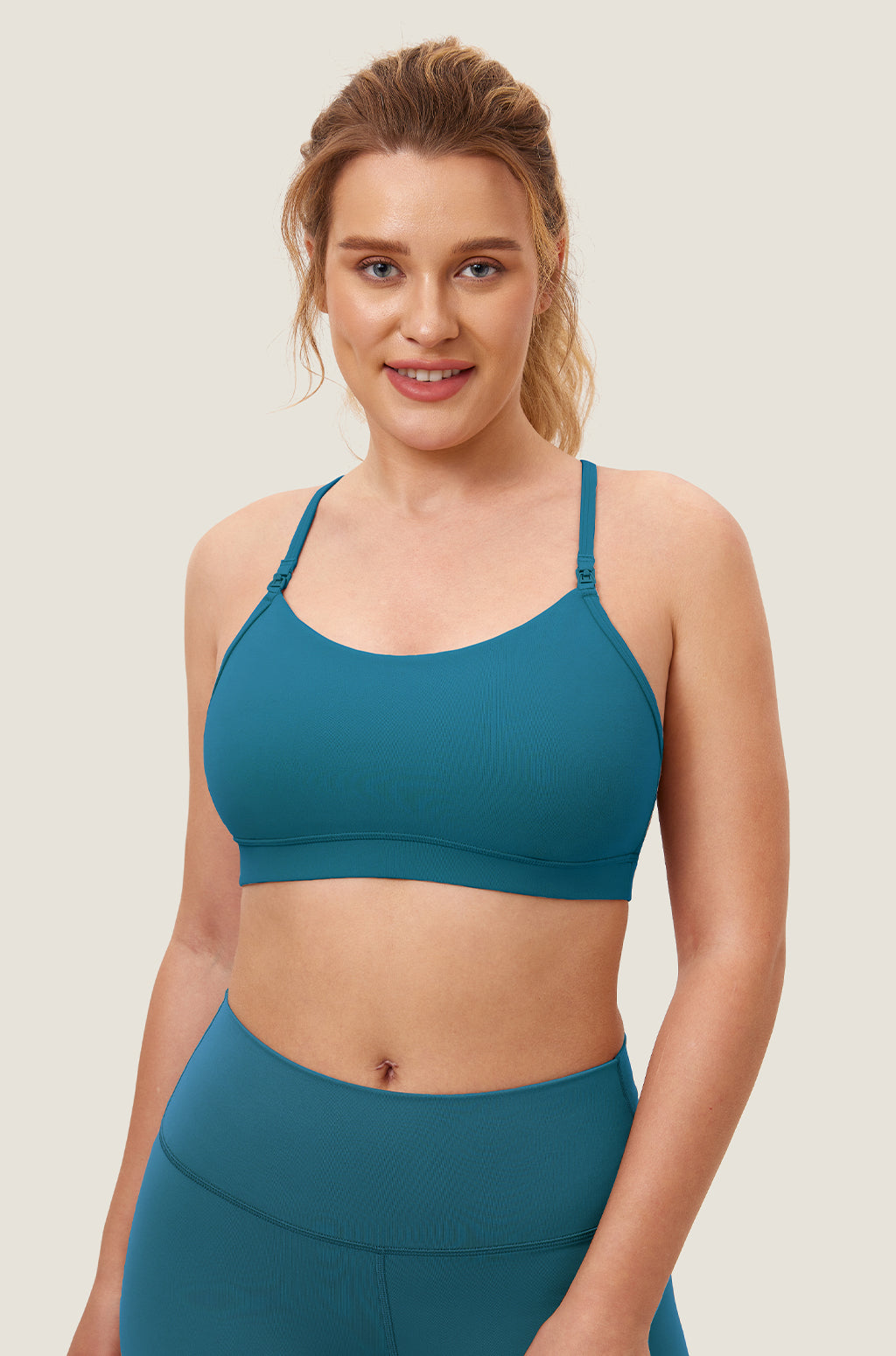 Y Back Yoga Nursing Bra