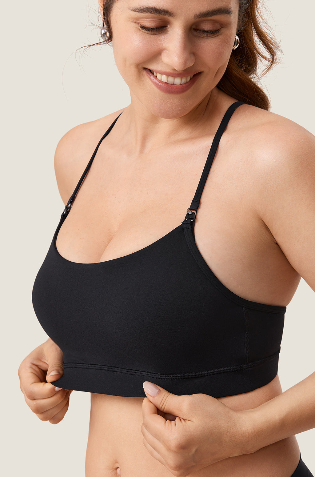 Y Back Yoga Nursing Bra