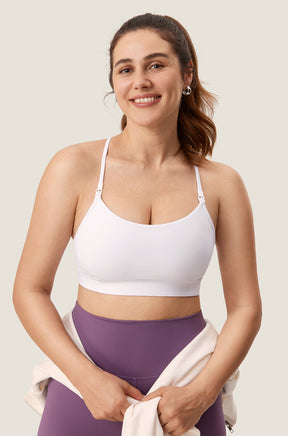 Y Back Yoga Nursing Bra