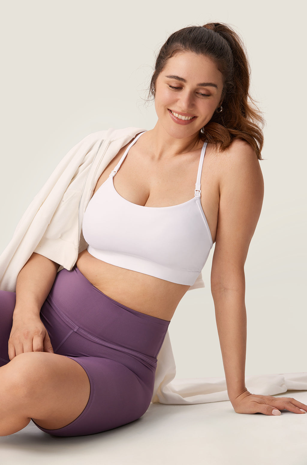 Y Back Yoga Nursing Bra