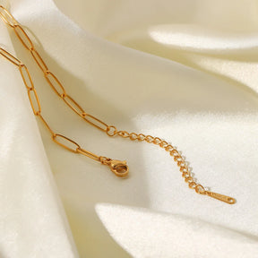 Colar Algemas Banhado a Ouro 18k