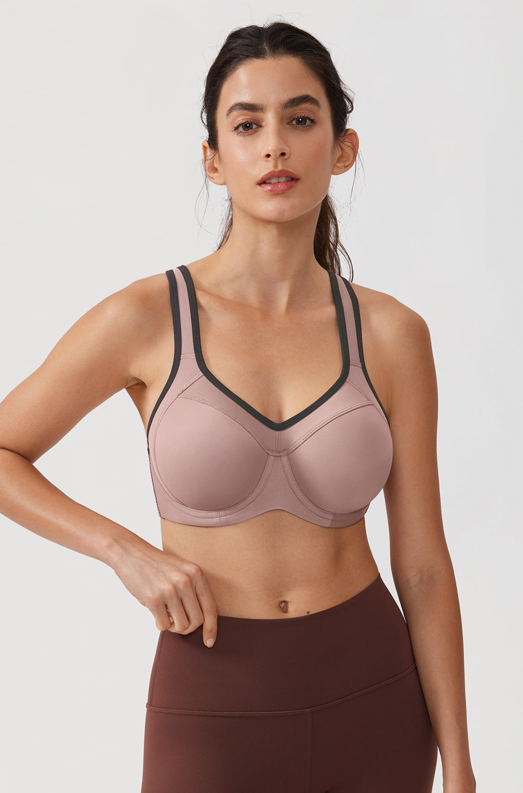 Racerback Underwire Sports Bra