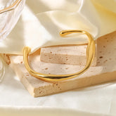 Pulseira Cúbica Banhada a Ouro 18k
