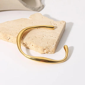 Pulseira Cúbica Banhada a Ouro 18k