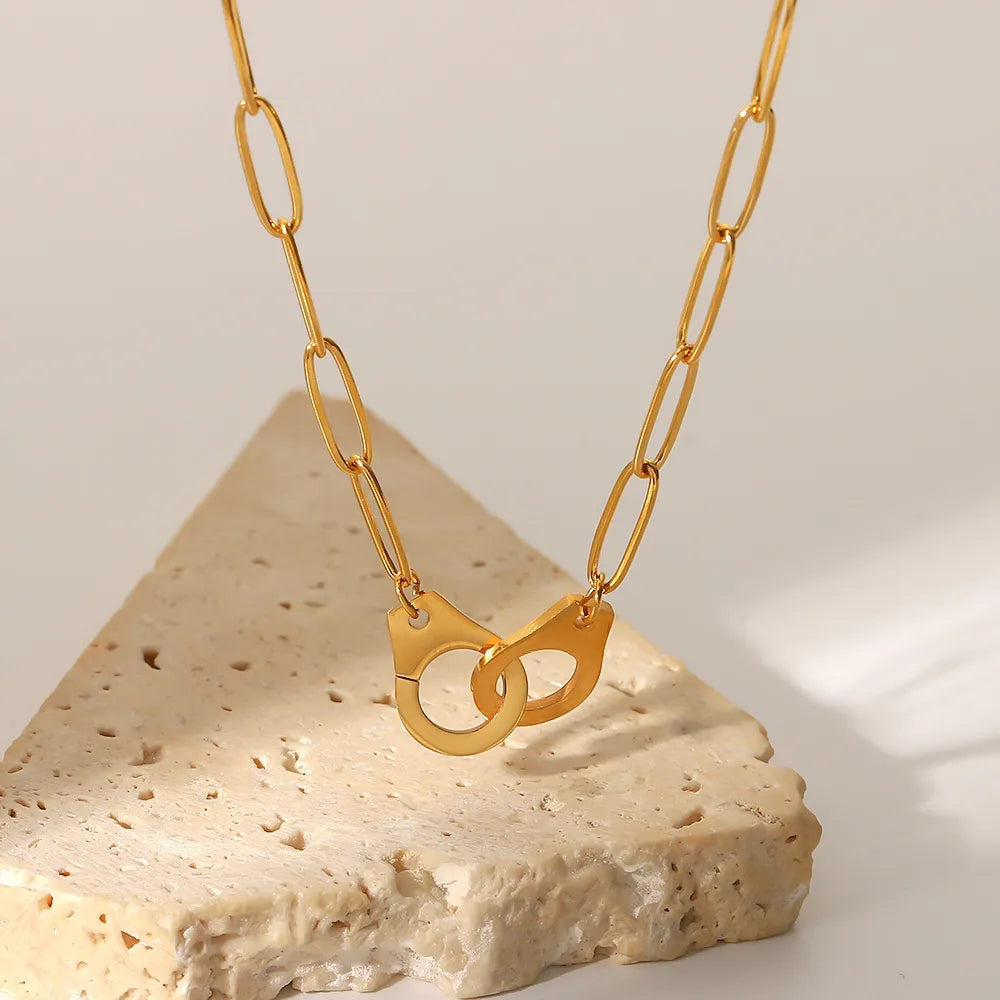 Colar Algemas Banhado a Ouro 18k
