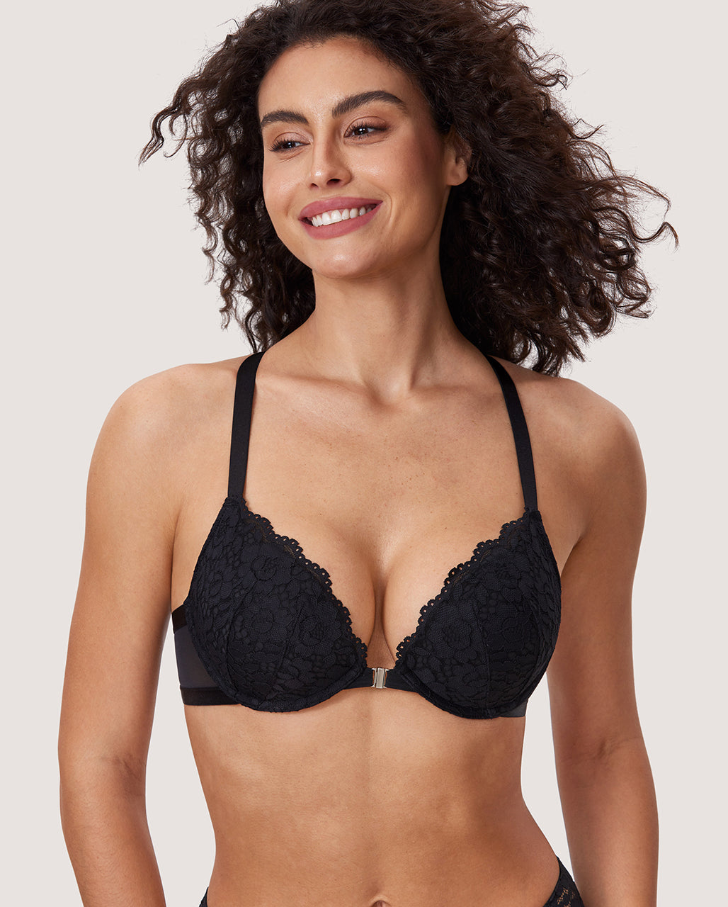 Lacy Racerback Bra