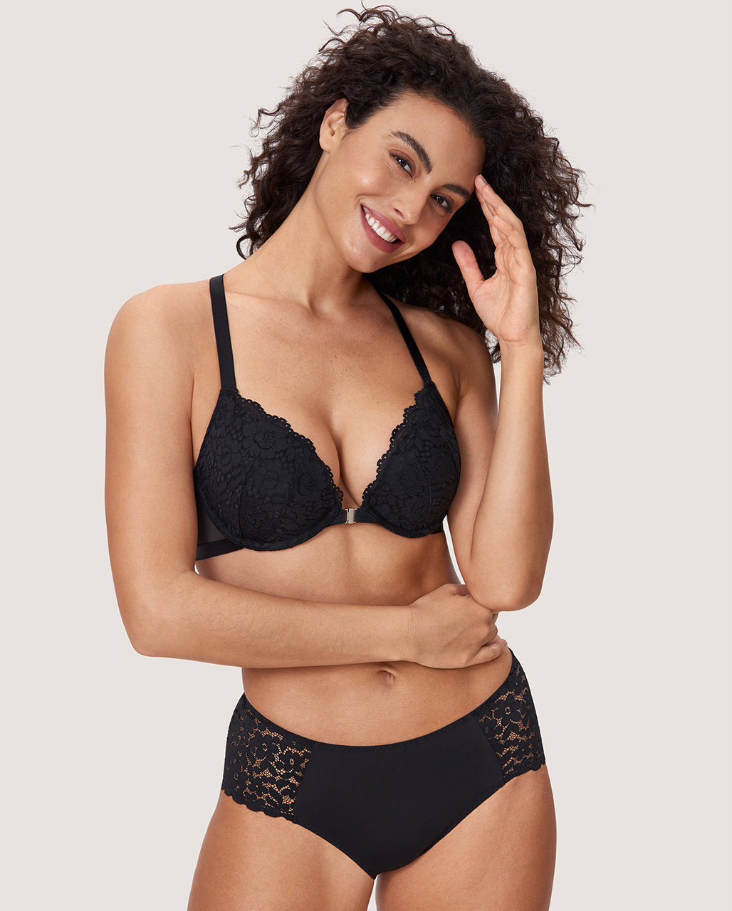 Lacy Racerback Bra
