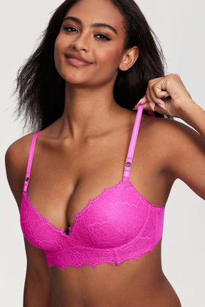 SUNDAY ROSY™ Lace Wireless Push Up Bra