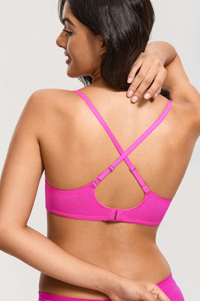 SUNDAY ROSY™ Lace Strappy Balconette Bra