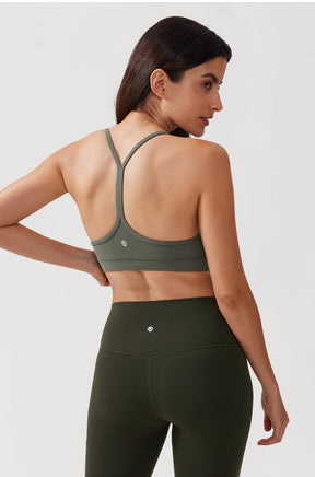 Y Back Sports Bra